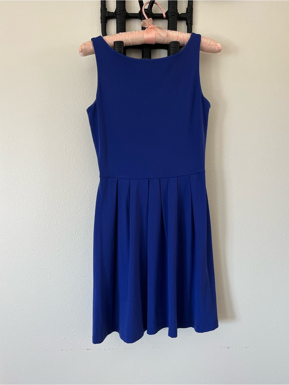 Susanna Monaco Royal Blue Sleeveless Fit & Flare Dress Sz: S